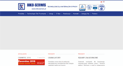 Desktop Screenshot of bikoserwis.pl